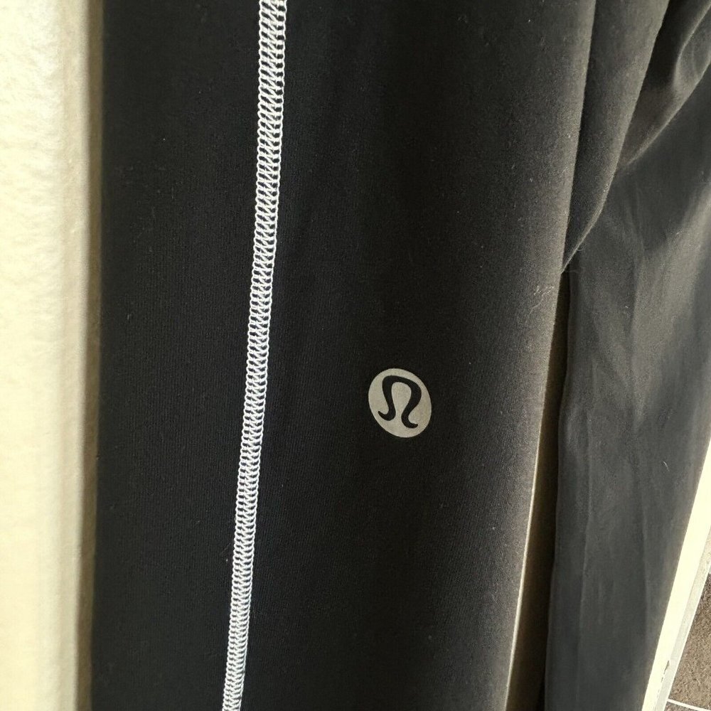 Lululemon Athletica Joggers Black Cotton Blend Sweatpants Men's Large Tall 43.5” - Picture 12 of 15